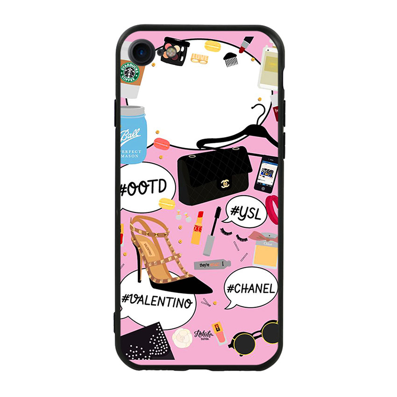 Ốp Lưng Viền TPU Cao Cấp Cho iPhone 7 - Dream Giirl 01