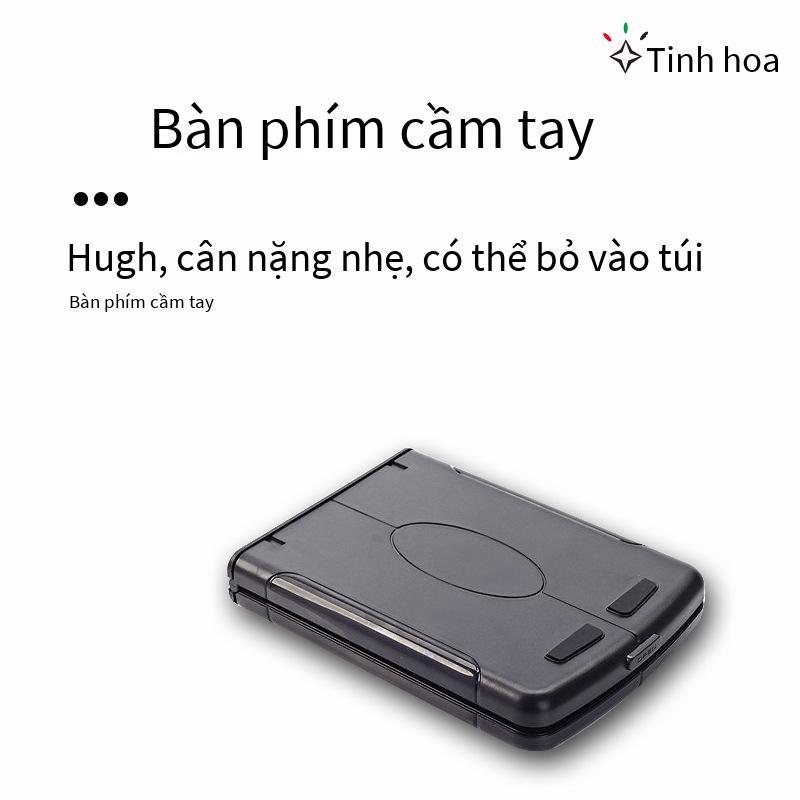 Phong Cách Mới Nhất Geyes Gấp Di Động Bàn Phím Bluetooth Điện Thoại Đa Năng Máy Tính Bảng Tặng Bàn Phím Silicone