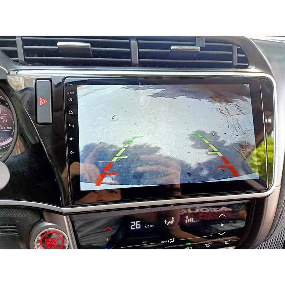 Mặt dưỡng kèm dây nguồn lắp màn hình android cho xe HONDA CITY 2014-2018