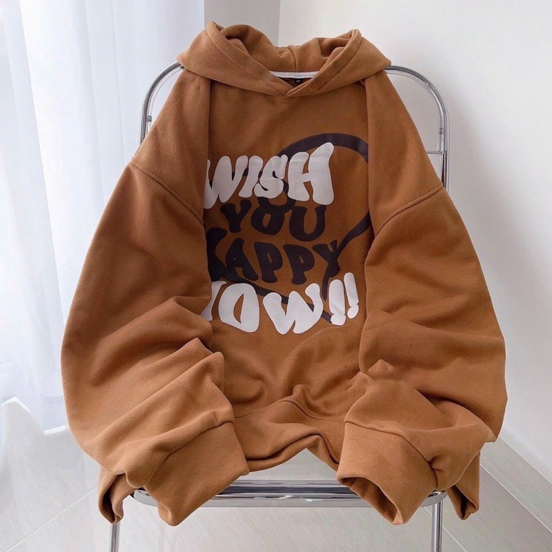 Áo Khoác Hoodie Nỉ Bông Unisex WISH màu XÁM  Nam nữ unisex/Áo hoodie có mũ form rộng, Áo Hoodie nỉ chữ WISH-9 màu xám unisex ảnh thật, Áo Khoác Hoodie Nỉ Form Rộng Mũ To Số 9 Wish Chất Nỉ Dày Hot Trend Unisex Nam Nữ