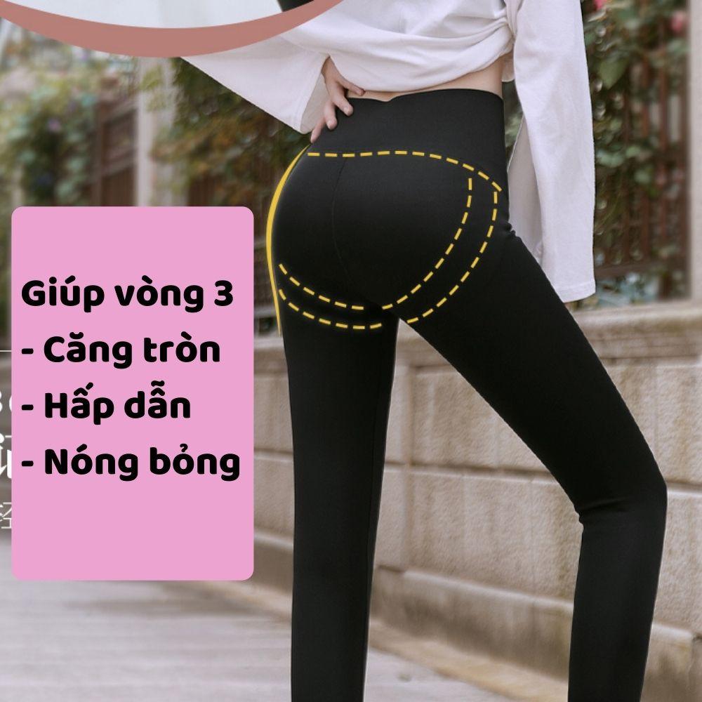 Quần Legging Siêu Nâng Mông, Tôn Dáng co giãn, đàn hồi, cạp cao, thoải mái vận động, TỰ TIN KHOE BODY, HOT