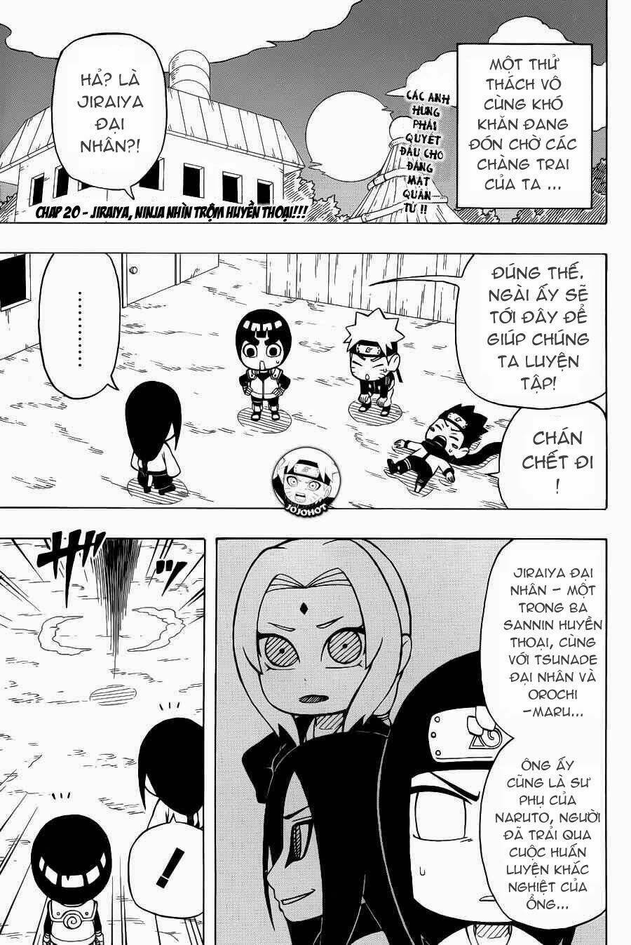 cửu vĩ hồ ly ngoại truyện rock lee chapter 20 2