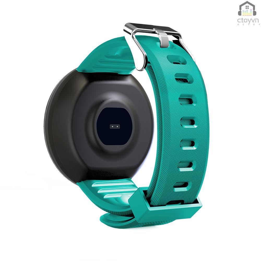 Đồng hồ đeo tay thông minh D18 màn hình 1.3 inch TFT chống nước IP65 theo dõi sức khỏe kèm phụ kiện