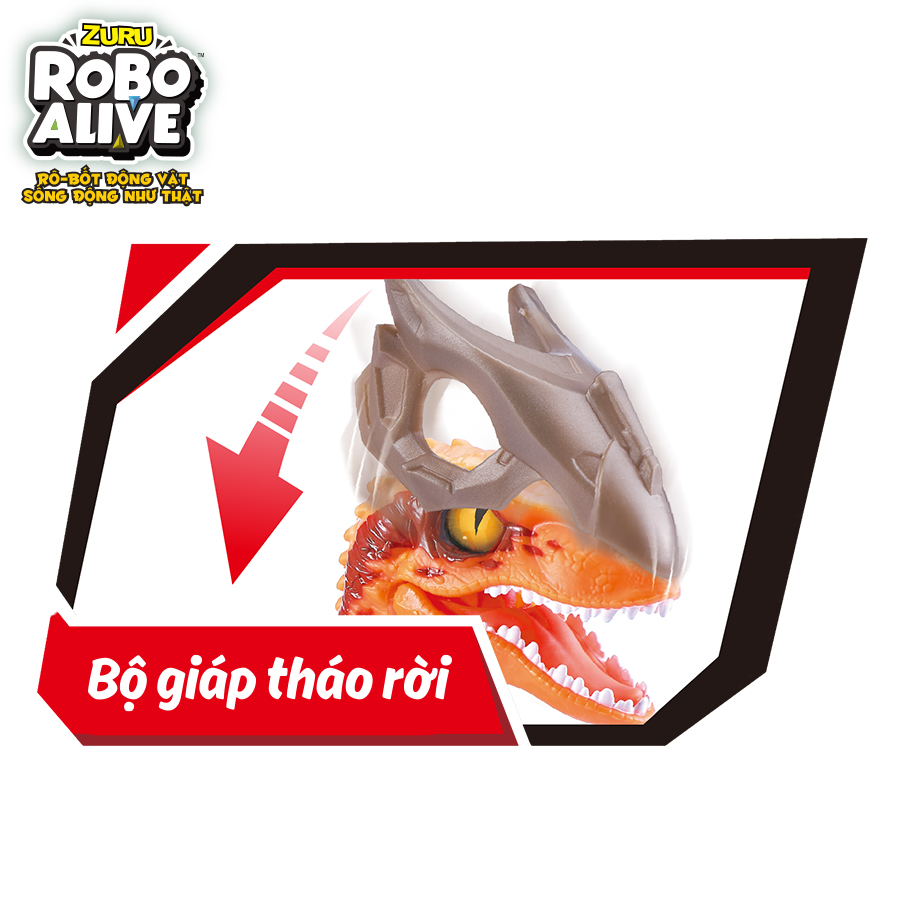 Đồ Chơi ROBO ALIVE Khủng Long Ăn Thịt Chiến Đấu Raptor 7133