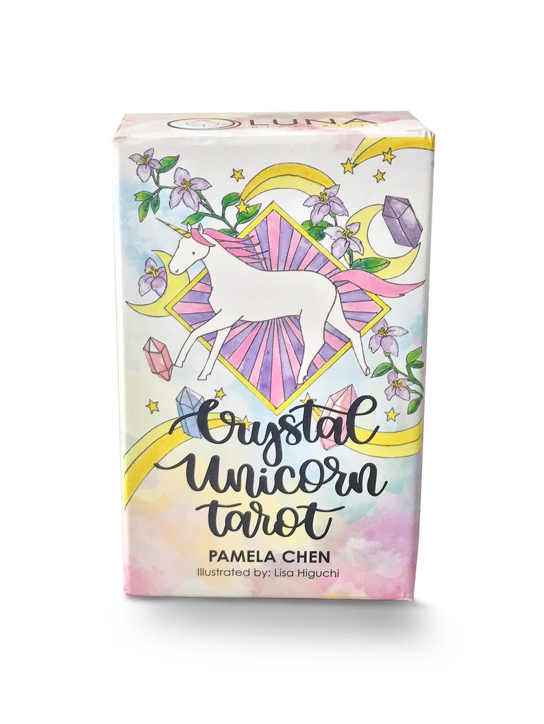 Bộ bài Tarot Crystal Unicorn Tarot Coloring Đ5