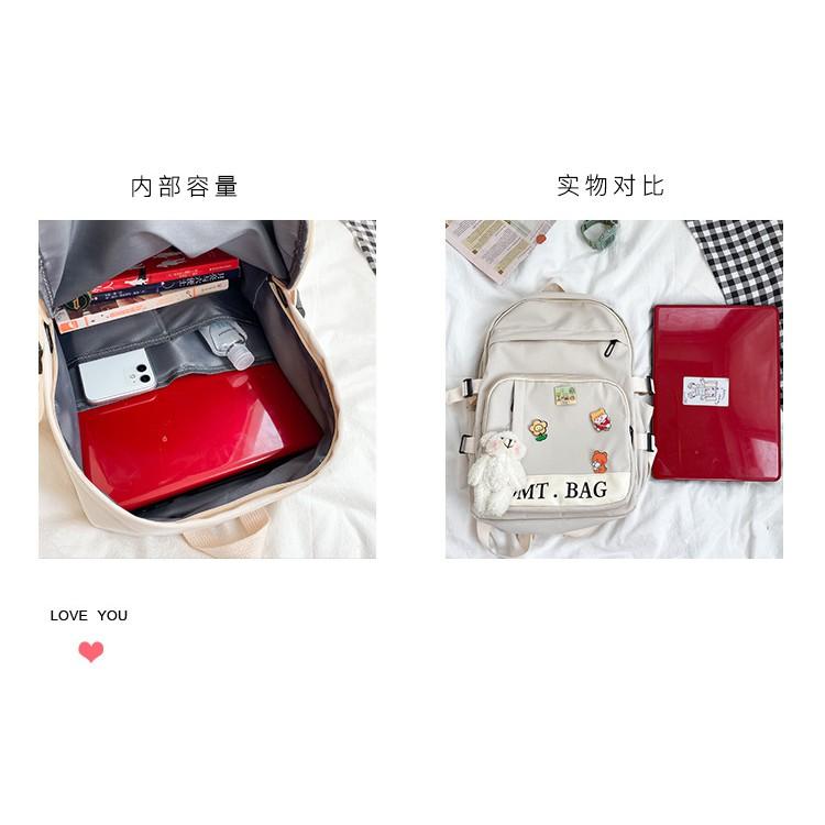 Balo học sinh dễ thương dung thích lớn có kèm sticker