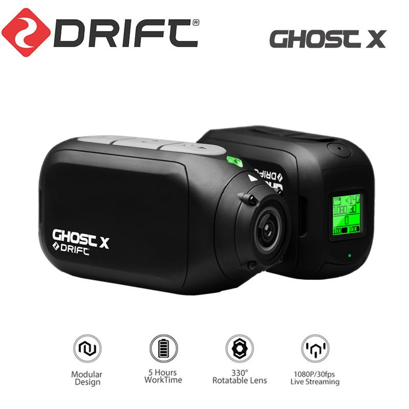 Drift Ghost x Camera hành động DVR 1080p Full HD Ứng dụng xe máy xe máy di động Video thể thao cam với xe đạp xe đạp