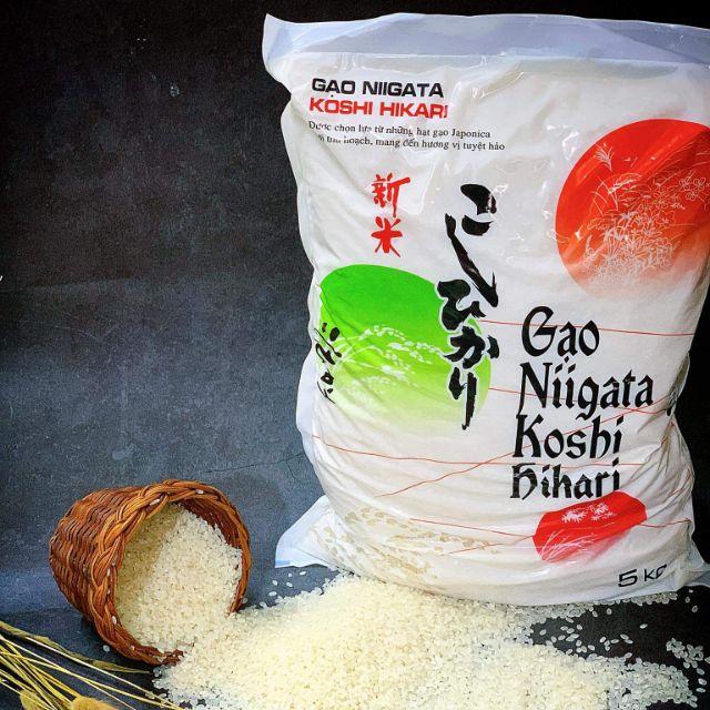 Gạo Nhật Bản Niigata Koshihikari 5kg