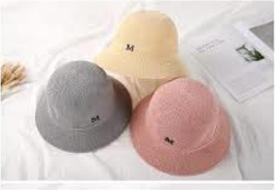 MŨ CÓI MỀM MẠI CHE NẮNG TỐT PHỐI CHỮ "M" XINH XẮN