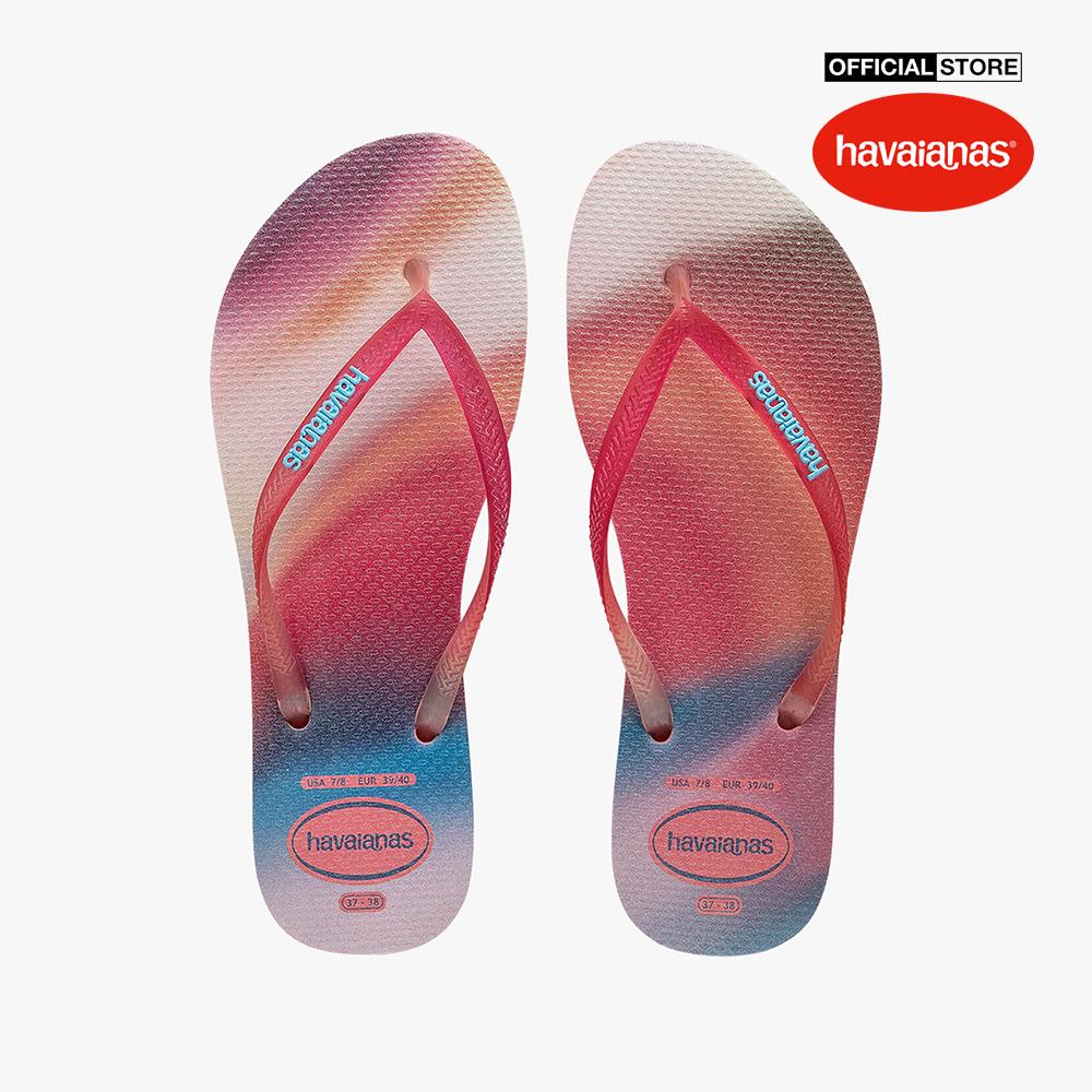 HAVAIANAS - Dép kẹp nữ Slim Metallic Rainbow 4148256-0