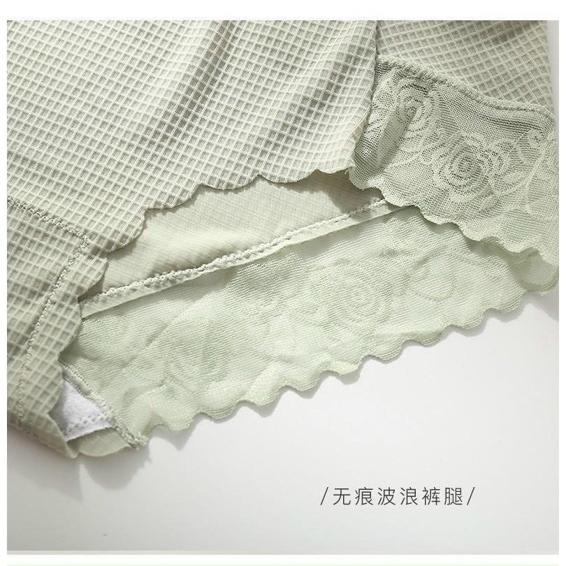 Quần lót nữ lưới phối ren mỏng thoáng mát nhẹ cho mông