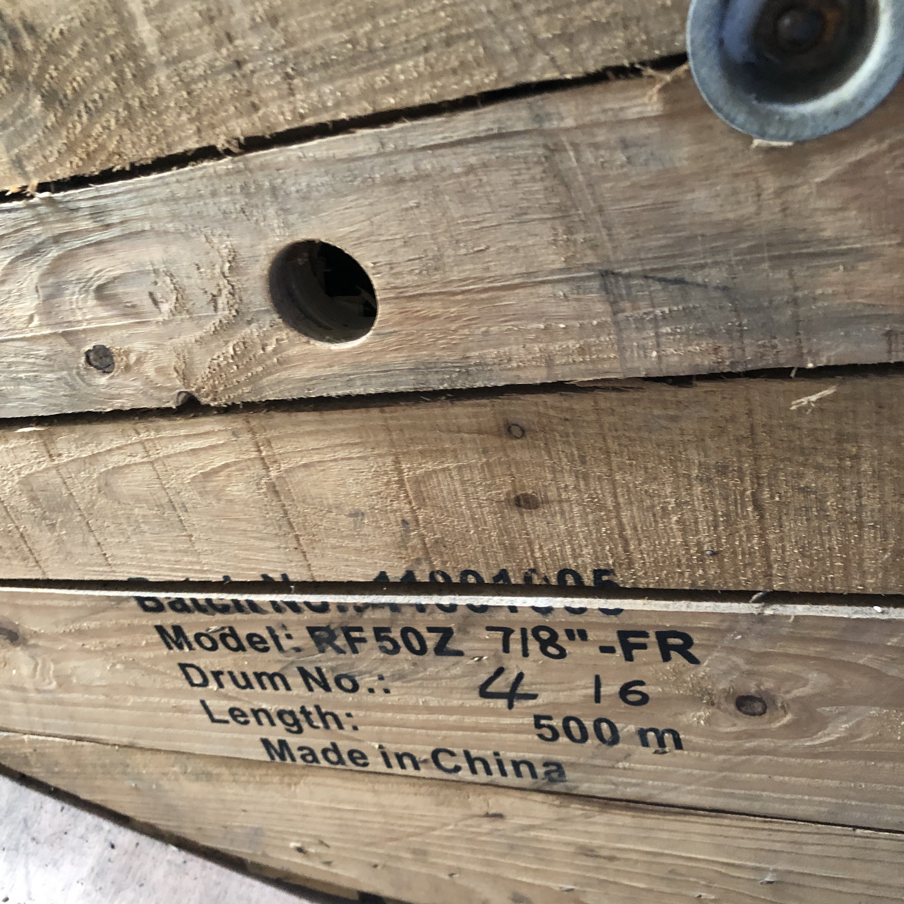 Cáp đồng trục feeder 7/8, 50Ohm, vỏ chống cháy, Model: RF50Z 7/8"-FR  -Hansen