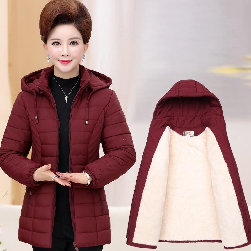 Áo Khoác Phao Trung Niên Đệm Bông Dày Đẹp AK29 - Hàng Quảng Châu Cao Cấp