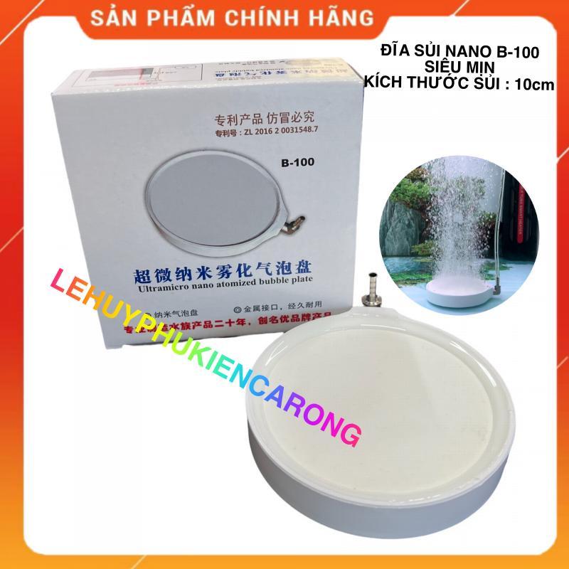 Đĩa Sủi Siêu Mịn Cao Cấp Nano D-50, B-100, Sủi Oxy Siêu Mịn Dành Cho Hồ Cá Cảnh kích thước sủi 5cm và 10cm