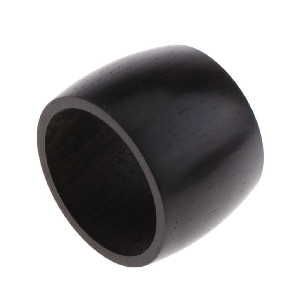 Sunnimix 1 Gỗ Mun Đen Miệng Kèn Clarinet Cơ Quan Ngôn Luận 35X25 Mm, Nguyên Chất Gỗ Mun Chất Liệu