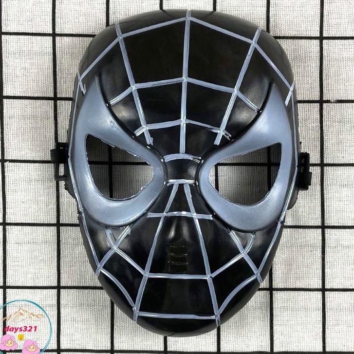 MẶT NẠ NGƯỜI NHỆN MÀU ĐEN SPIDERMAN siêu anh hùng hoá trang avengers