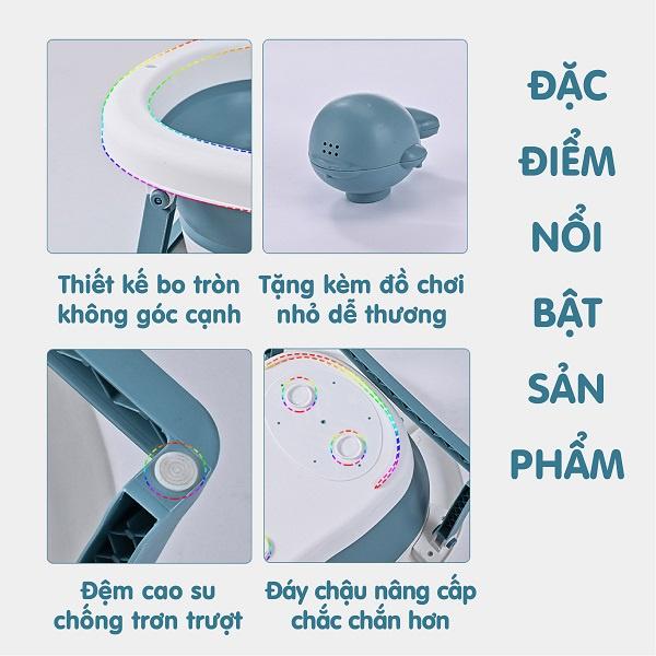 THAU/CHẬU TẮM EM BÉ KÈM PHAO HOLLA