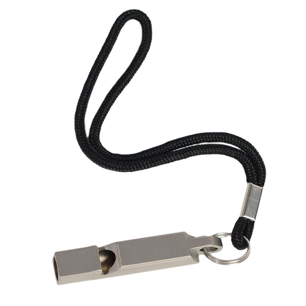 High Pitch Emergency Survival Whistle, Outdoor Keychain Whistle Single Tube Whistle for Rescue Survival