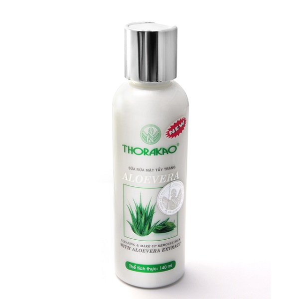 Hình ảnh sữa rửa mặt tẩy trang aloevera