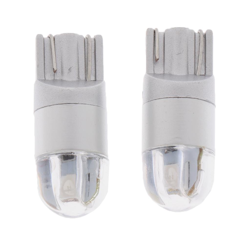 2 Pieces Universal Car 12V T10 3030 2SMD LED Light Lamp Bulb