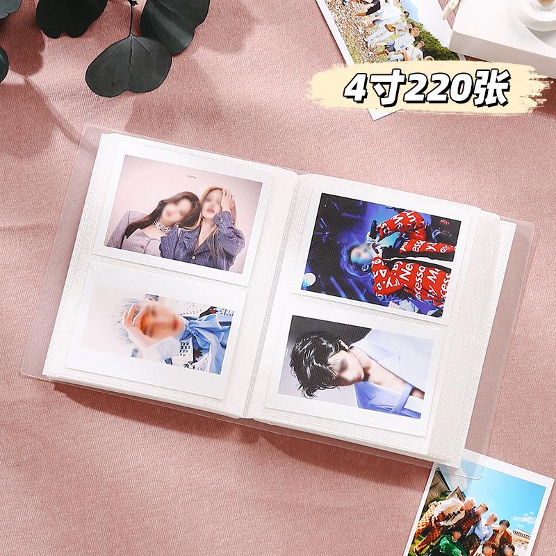 Thẻ nhỏ 3 inch phong cách mới nhất Polaroid album ảnh lưu trữ bưu thiếp sách xen kẽ Bộ sưu tập ảnh lưu trữ thẻ kỷ niệm 4 inch