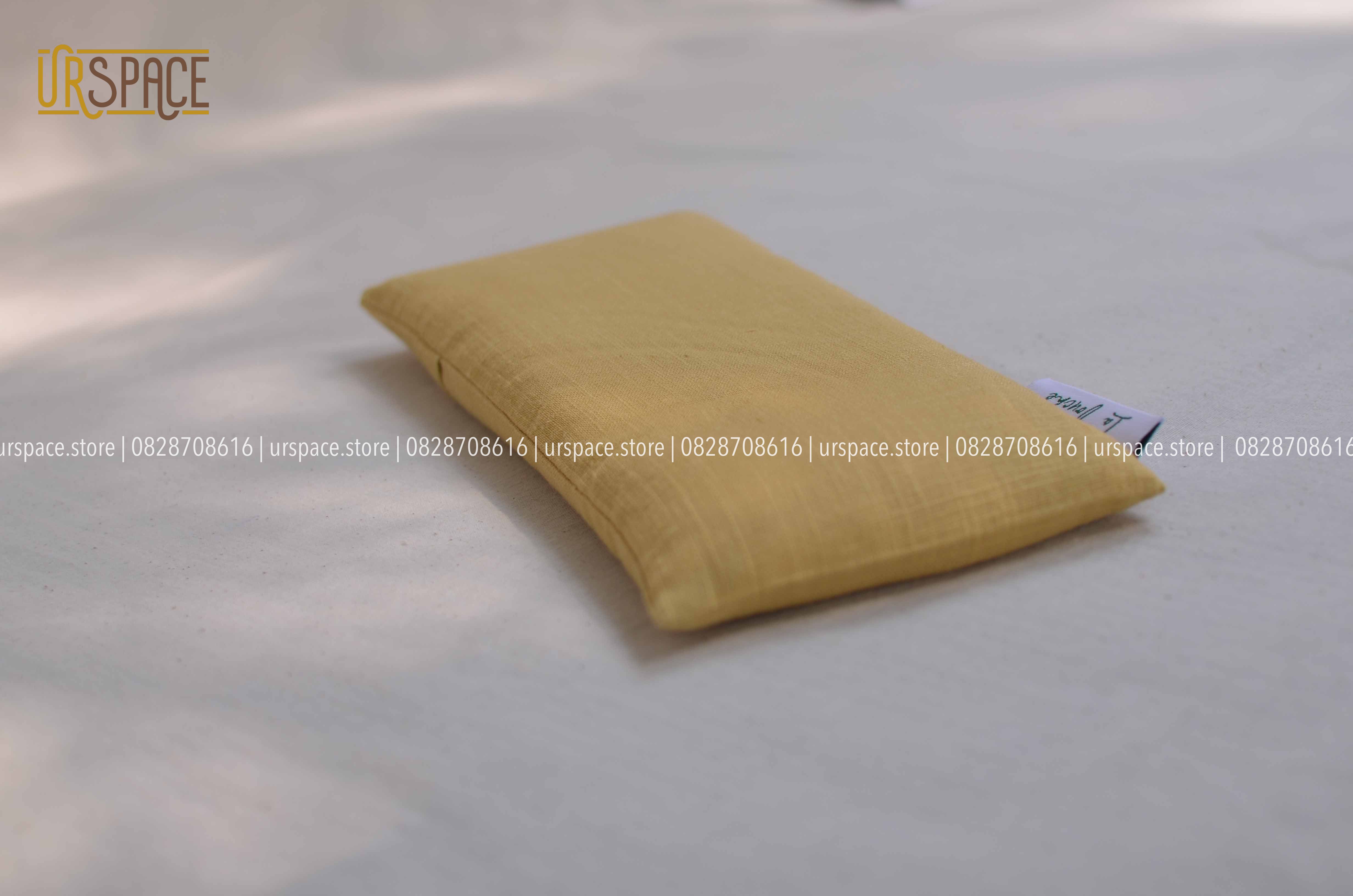 Túi chườm thư giãn thảo mộc không hương và túi vải linen/ Unscented Dream Eye Pillow and Linen Bag Meditation