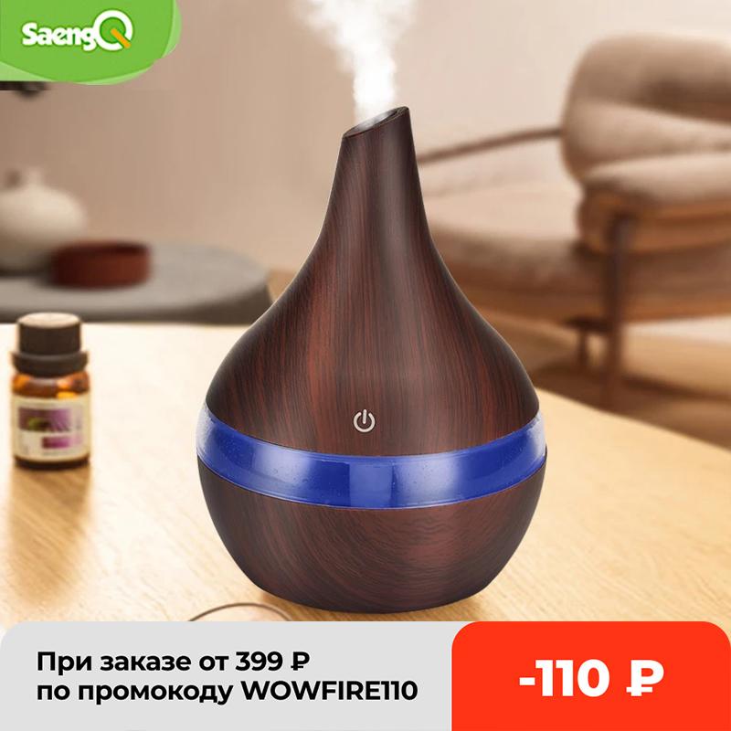 SaengQ Máy Phun Sương Tạo Độ Ẩm Điện Máy Khuếch Tán Lọc Không Khí Gỗ Siêu Âm Thanh Máy Tạo Độ Ẩm Phun Sương Tinh Dầu Thông Thơm Mát Phun Sương Tạo Cho Gia Đình