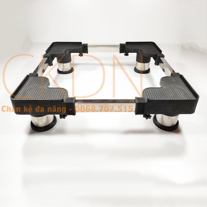 Kệ máy giặt chân máy giặt tủ lạnh kê tủ lạnh máy giặt trụ Inox