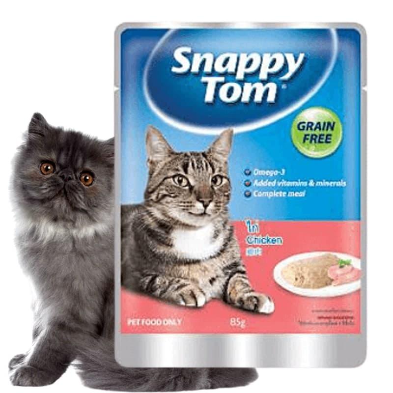 Pate SNAPPY TOM gói 85gr cho mèo