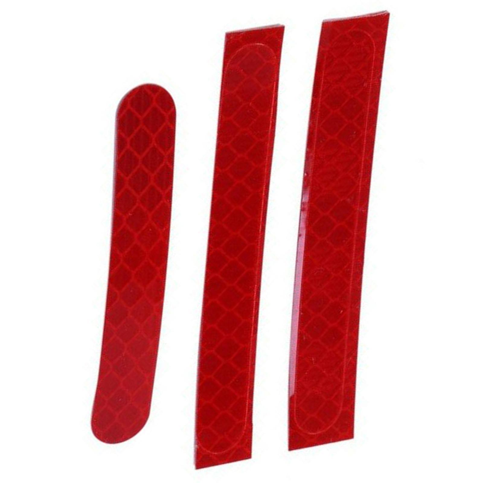 3x Reflective Sticker Self-Adhesive Electric Scooter for ES2 Series Front Rear Fork