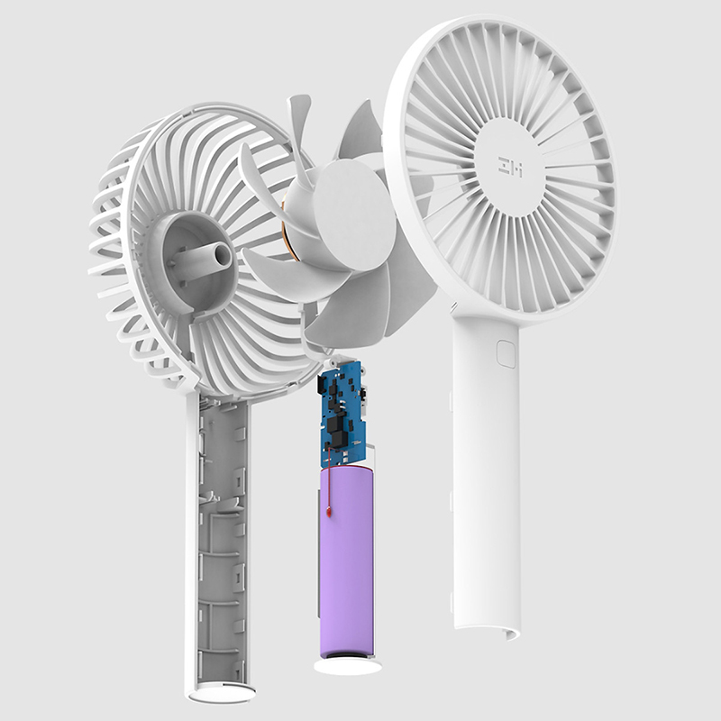 Quạt mini Xiaomi ZMI với 3 chế độ gió sạc bằng USB