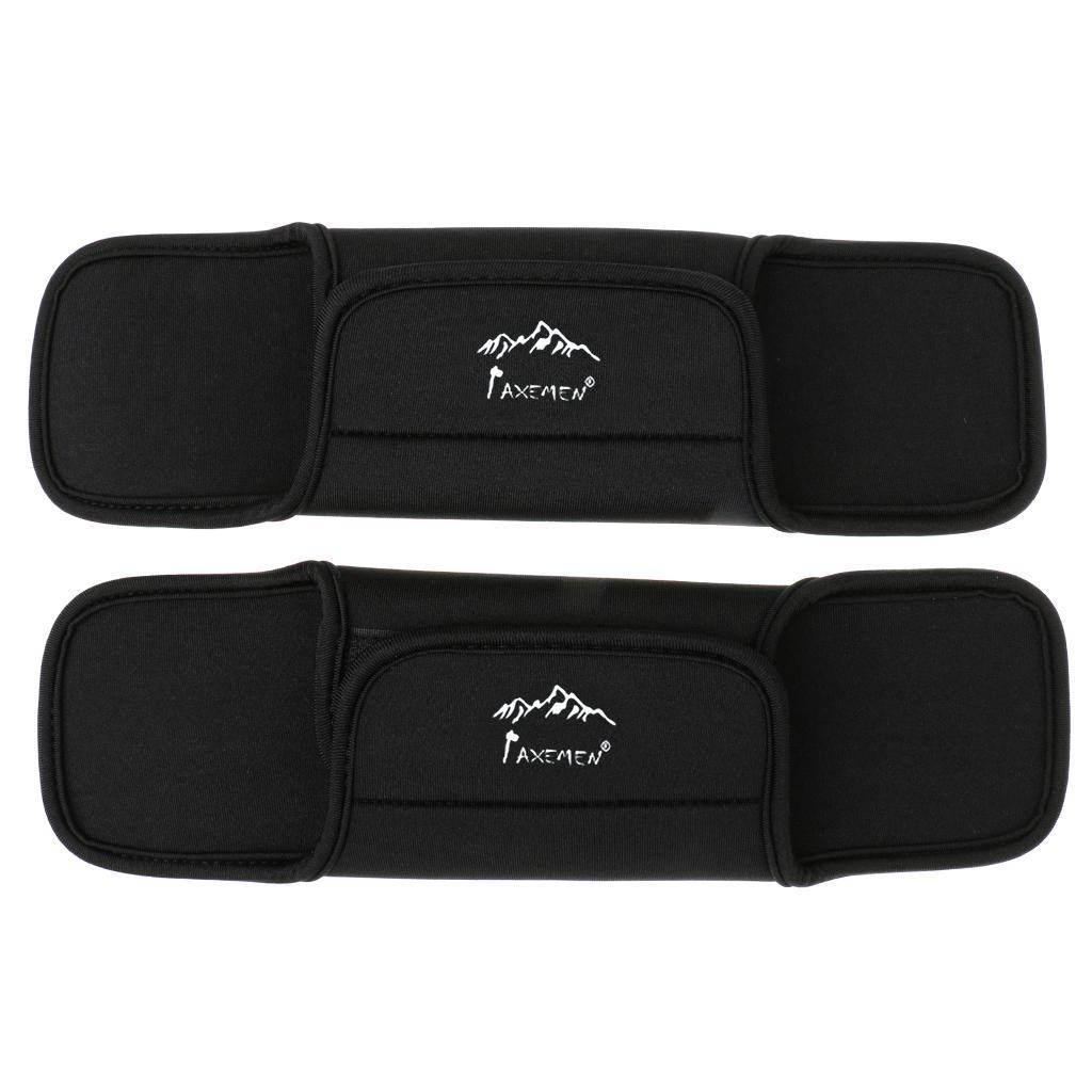 Pair Shoulder Waist Belt Strap Cushion Pad Damping Travel Outdoor Backpack Rucksack