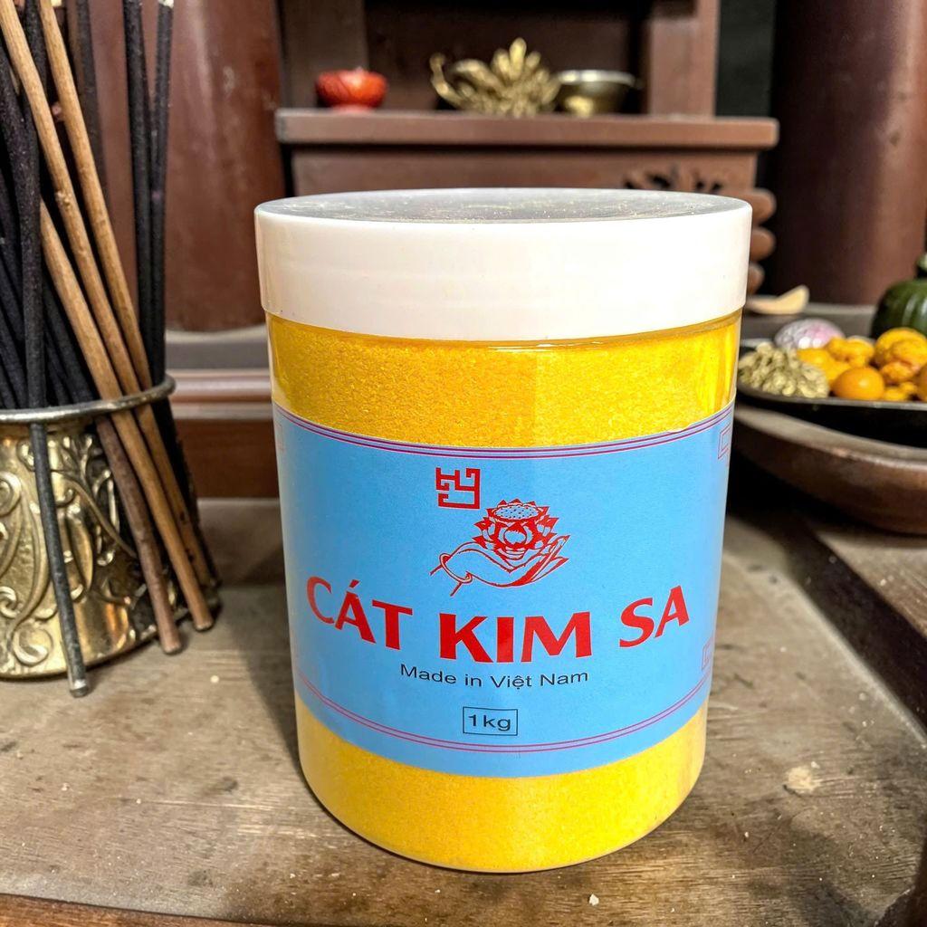 Cát Kim Sa Phong Thủy RỒNG VIỆT - Thạch Anh Tự Nhiên Hút Tài Lộc, Vận May