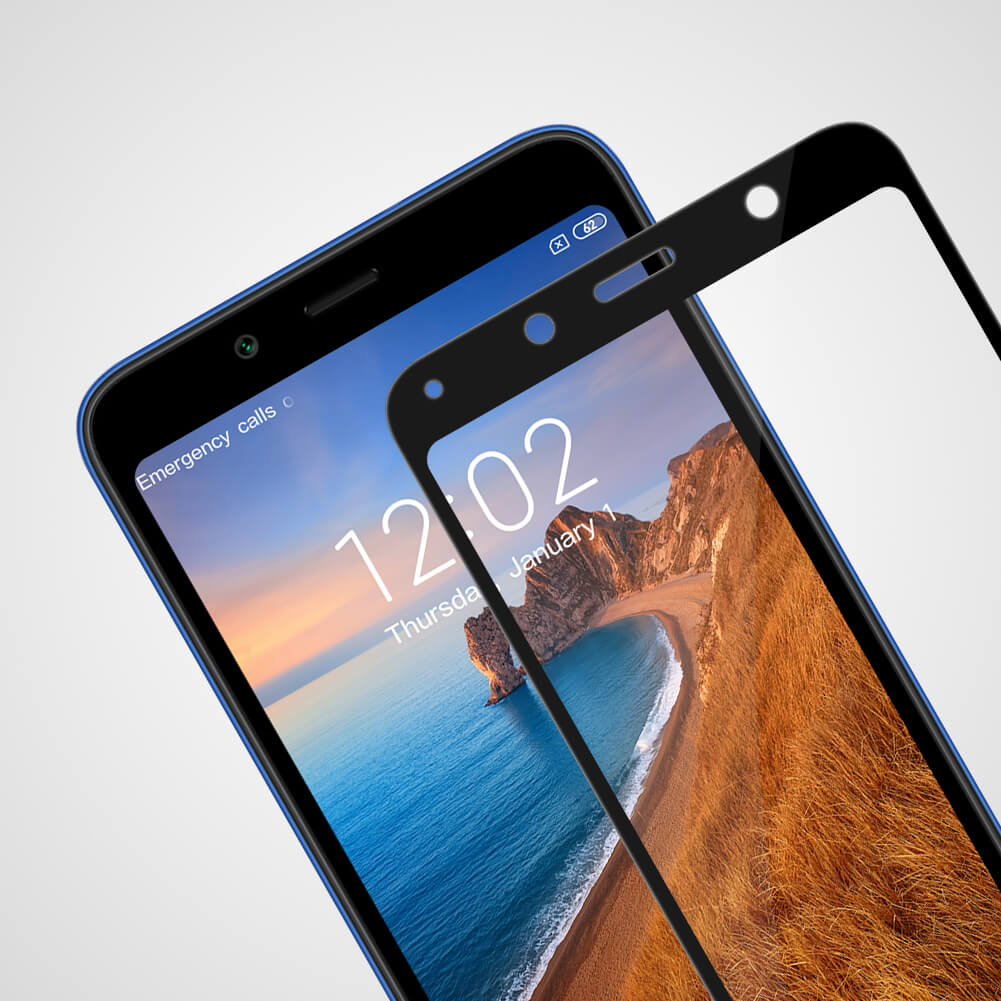 Miếng dán kính cường lực full màn hình 111D cho Xiaomi Redmi 7A hiệu HOTCASE - Hàng nhập khẩu