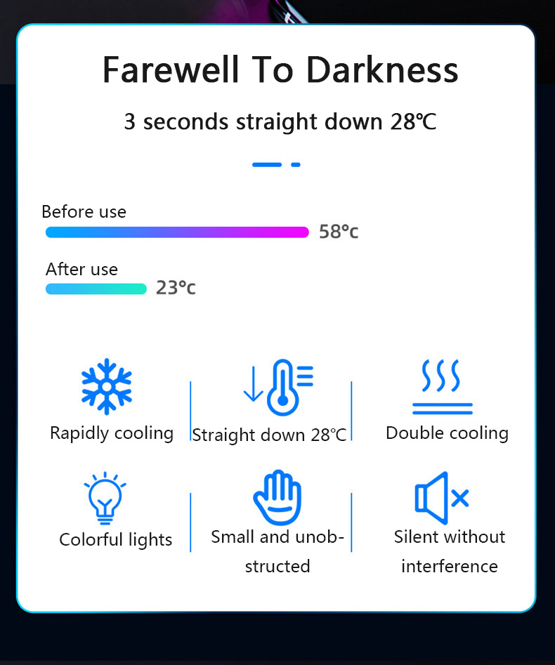 Mobile Phone Double Fan Radiator Phone Holder Cooling Pad Gamepad Controller Heat Sink Gaming Universal Phone Cooler For iphone