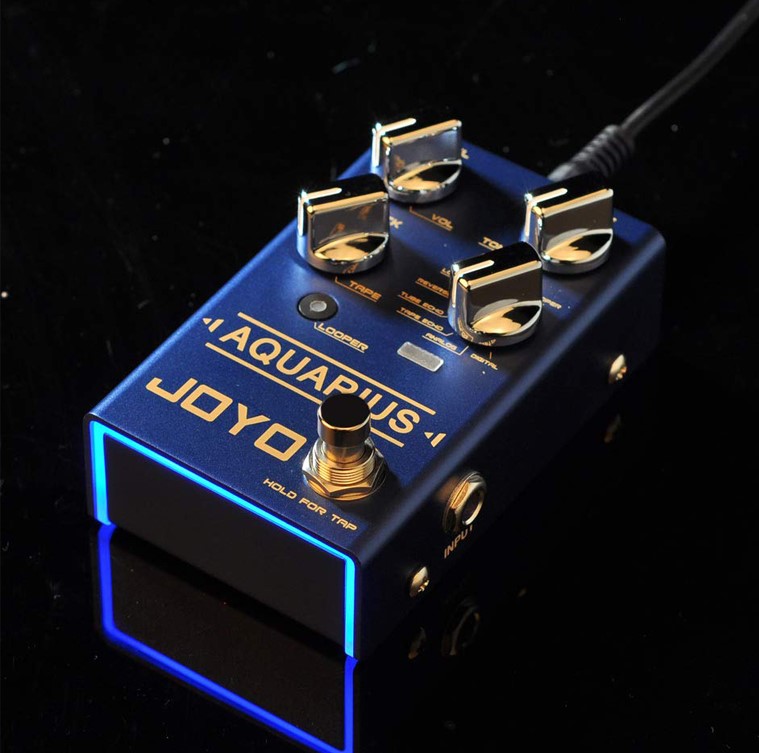 JOYO R-07 Effect Pedal Guitar - Aquarius Multi Delay &amp; Looper- Hàng chính hãng