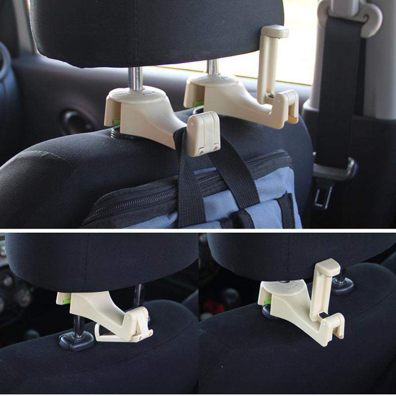 BỘ MÓC TREO ĐỒ TRONG Ô TÔ GIỮ ĐIỆN THOẠI - Treo đồ ăn