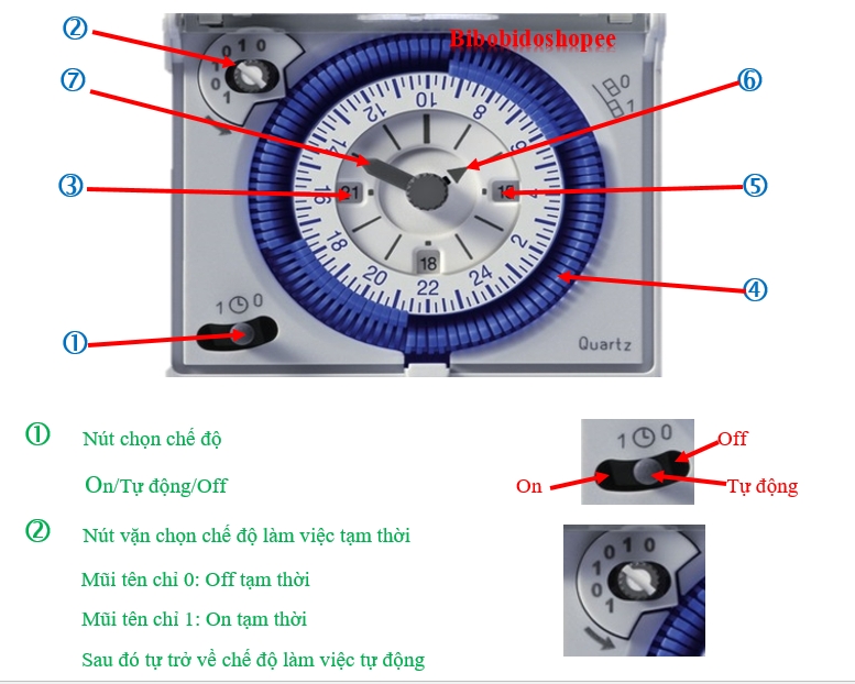 Công tắc thời gian suld 181d