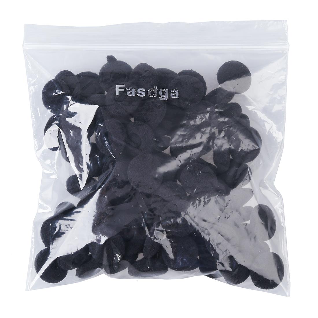 FASDGA 100 PCS Black Sponge Tai nghe tai nghe tai nghe tai nghe có nắp thay thế