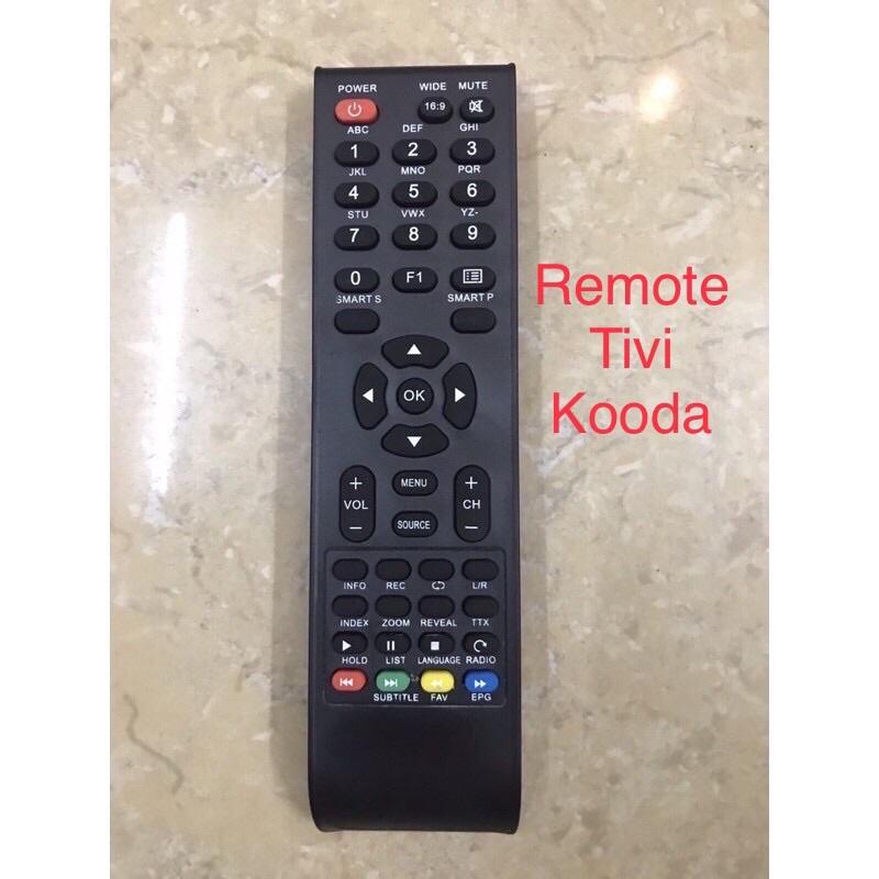 Remote điều khiển dành cho tivi led Kooda Smart (mẫu 3)