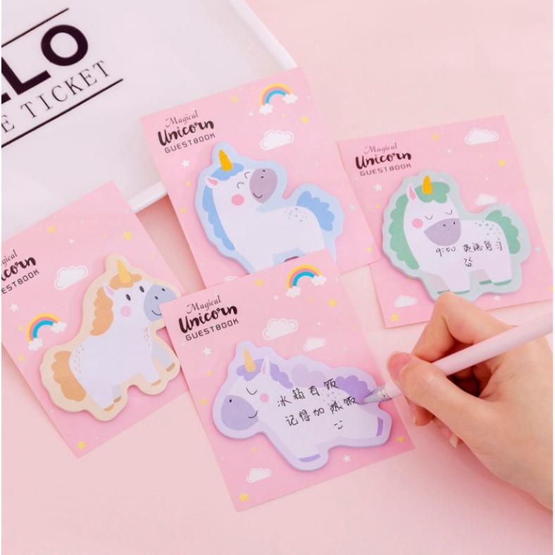 Giấy note kỳ lân Unicorn