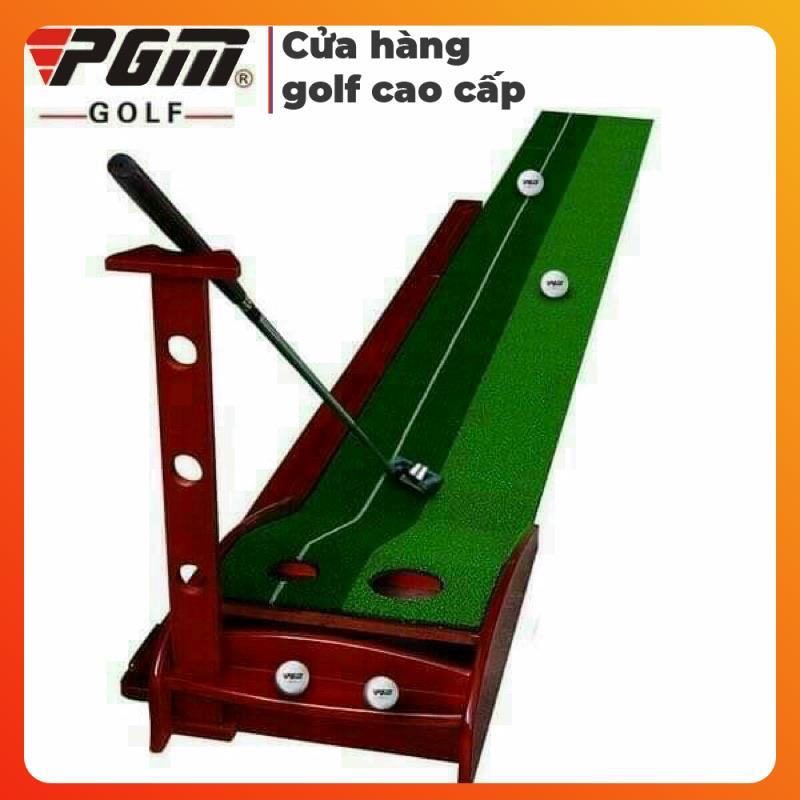 Combo Thảm Tập Putting Gỗ -Gậy Putter G300