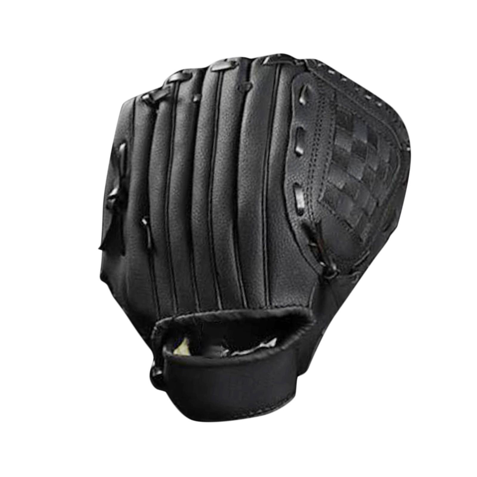 Baseball Glove Softball Glove Infield Outfield Gloves Easy to Break in Mitts Baseball Fielding Glove for Backyard, Women Men, Youth, Adult Kids