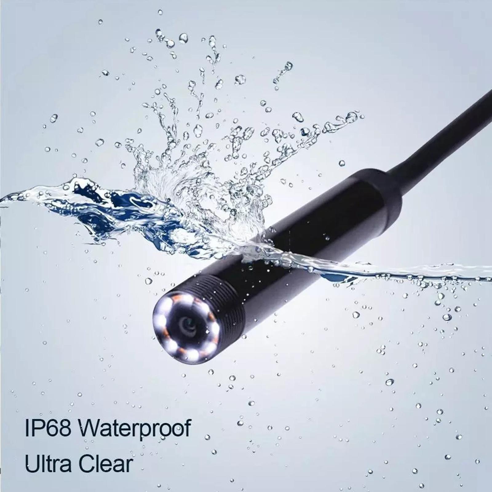 Wireless WiFi Endoscope Waterproof Inspection Camera 720P for Phone