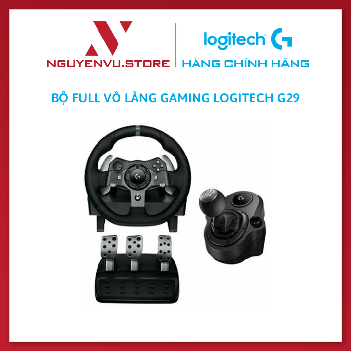 Vô Lăng Logitech G29 Kèm Cần Số Rời - Hàng chính hãng