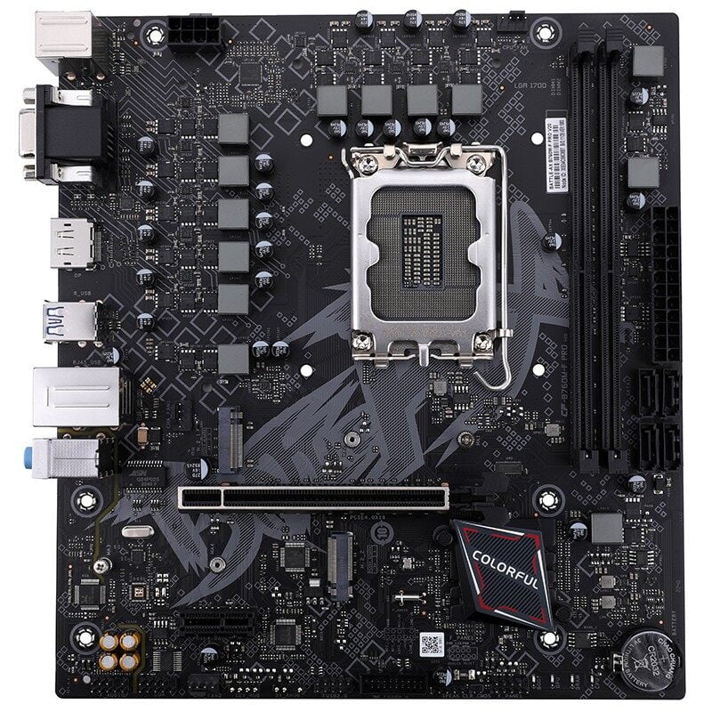 MAINBOARD COLORFUL BATTLE-AX B760M-D PRO V20 (LGA1700, HDMI, SP, VGA, USB3.0) - Hàng chính hãng