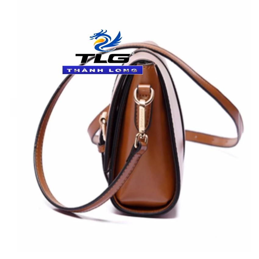Túi đeo chéo thời trang phong cách Thành Long TLG 208094 1 tặng túi đựng mỹ phẩm tiện lợi