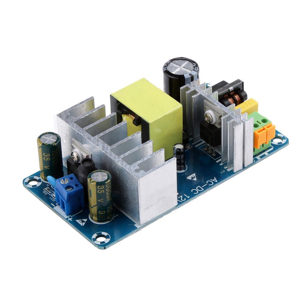 6A To 8A DC12V Switching Power Supply Board AC-DC AC 85-265V Power Module