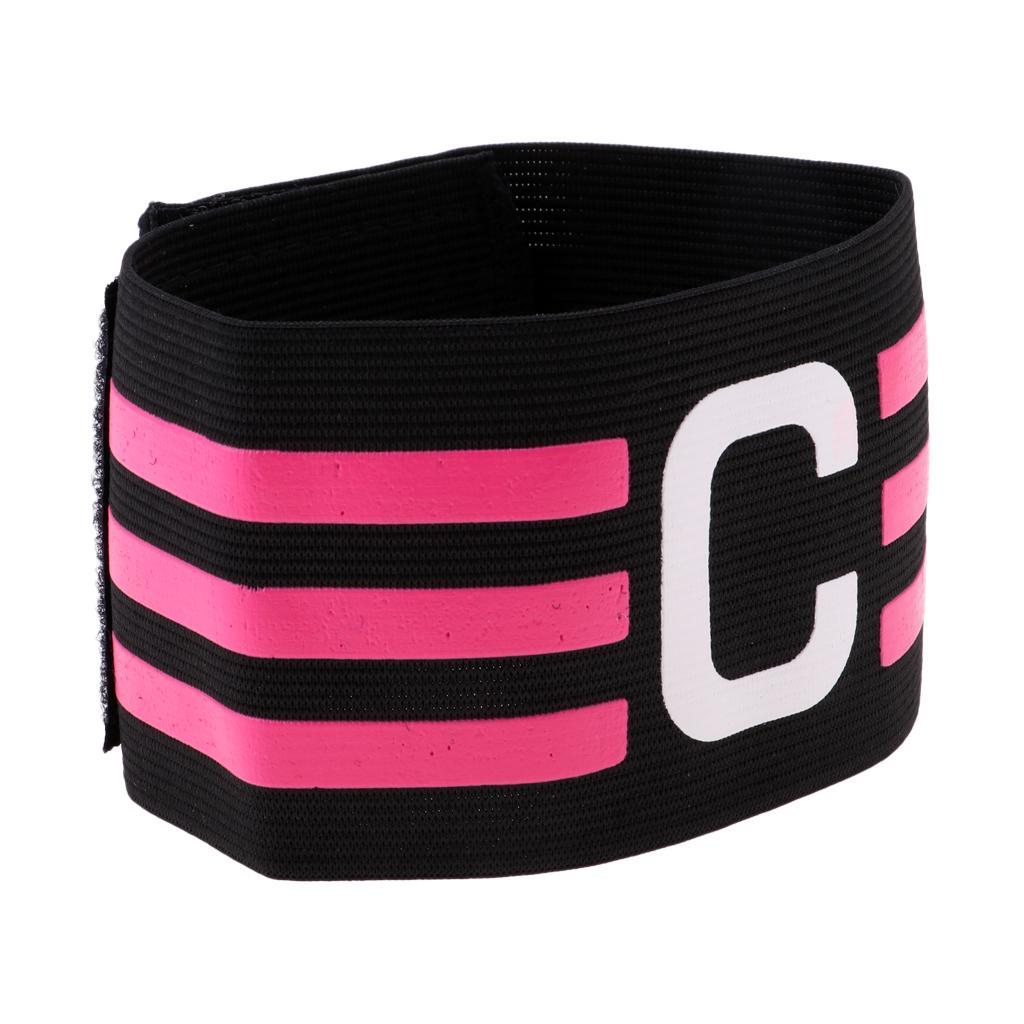 2pcs Football Soccer Elastic Captain Armband Basketball Player Bands Orange