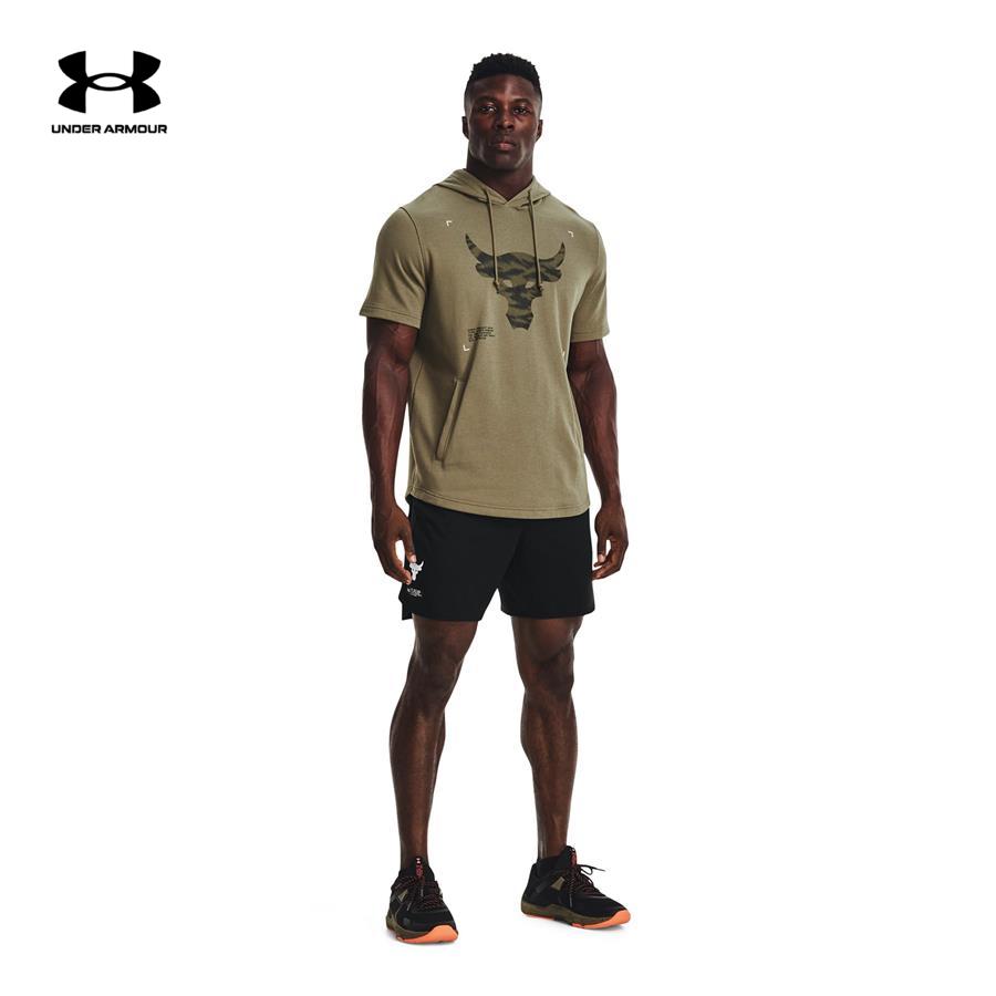 Áo thun tay dài thể thao nam Under Armour Project Rock Terry - 1370465-361